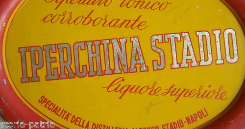 Vassoio Pubblicitario Iperchina Stadio, Distilleria Alfonso Stadio, Napoli