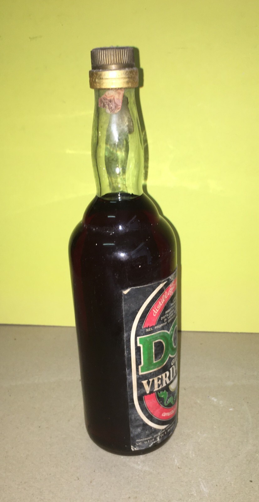 Distilleria Verri Segusino: Bottiglia Di Amaro Digestivo DOC, Treviso
