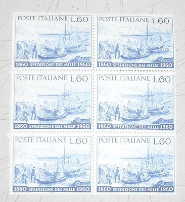 Filatelia: Francobolli Da Collezione Risorgimento, I Mille Di Garibaldi