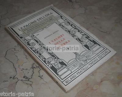 Antonio Renda, I Valori Della Guerra: Morale Religiosa E Utilitaristica (1917)