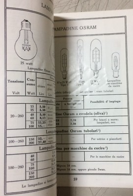Elettricità, Elettrodomestici, Lampade, Stufe, Protos, Catalogo Illustrato Siemens