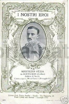 Avellino, Irpinia, Monteverde: Militaria, Manfredo Vella, Croce Rossa Napoletana