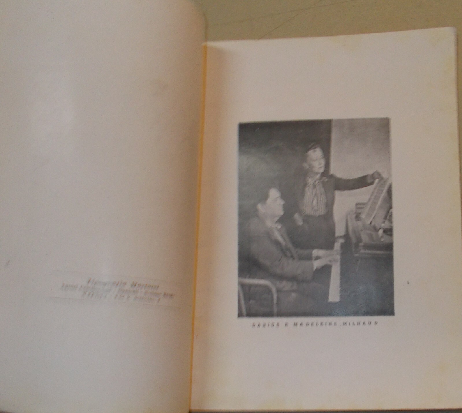 Bolivar: Programma Dell'Opera Di Darius Milhaud Con Bozzetti Di Fernand Léger, Napoli