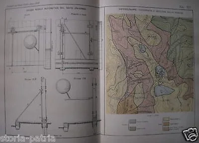 Litografia 1908, Chiusa sul Savio e Carta di Stigliano