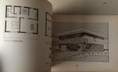 Alfredo Cioni, Ville per Tutti. 40 Progetti Modernissimi, Torino, Lavagnolo, Circa 1960, foto 2 di 12