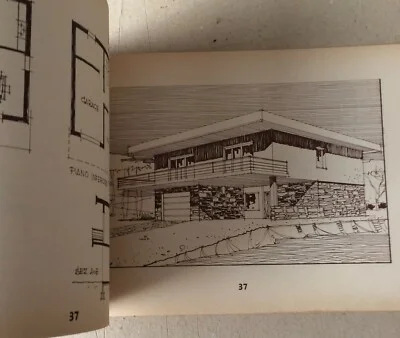 Alfredo Cioni, Ville per Tutti. 40 Progetti Modernissimi, Torino, Lavagnolo, Circa 1960, foto 7 di 12
