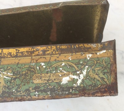 Scatola Di Latta Torrone Francesco Cremona, Canelli