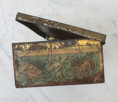 Scatola Di Latta Torrone Francesco Cremona, Canelli