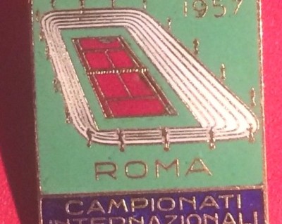 Sport: Distintivo Pubblicitario Roma, 1957