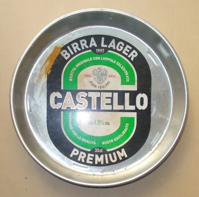 Lager Beer, Castello Beer Advertising Tray