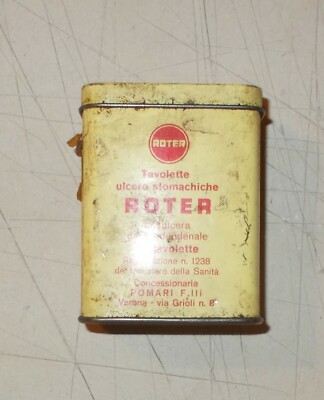 Scatola Di Latta Farmaceutica Roter, Fratelli Pomari, Verona