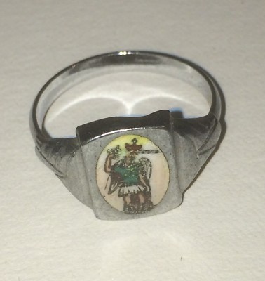 Gargano: San Michele   Inusuale Souvenir Devozionale Con Miniatura Popolare