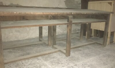 Tavoli Antichi Da Scuola Con Piano Inclinato