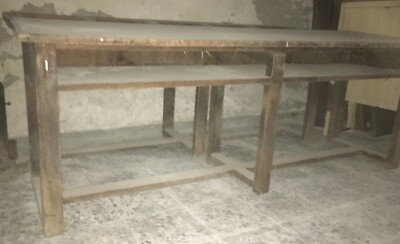Tavoli Antichi Da Scuola Con Piano Inclinato