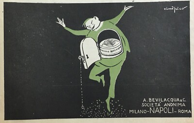 Antica Pubblicitaria   Conserve Bevilacqua   Artista Sinopico   Mobili Paleari   Lissone