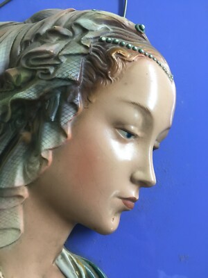 Arte Scultura Immagine Artistica Devozionale: Scultore Enrico Saroldi Da Lippi, Policroma