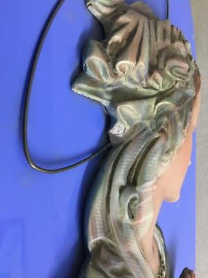 Arte Scultura Immagine Artistica Devozionale: Scultore Enrico Saroldi Da Lippi, Policroma