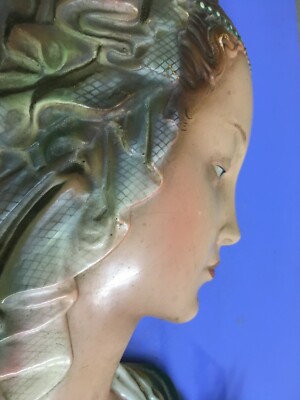 Arte Scultura Immagine Artistica Devozionale: Scultore Enrico Saroldi Da Lippi, Policroma