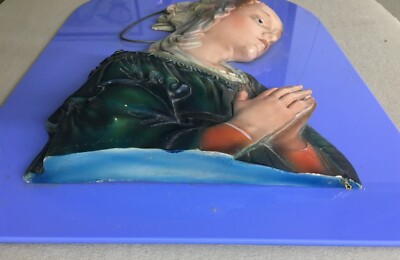 Arte Scultura Immagine Artistica Devozionale: Scultore Enrico Saroldi Da Lippi, Policroma