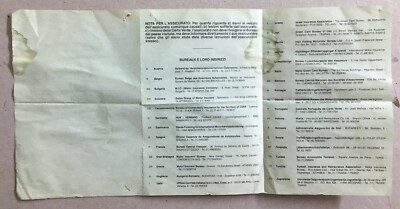 Motociclismo, Motori: Honda Africa Twin, Assicurazioni FIRS, Carta Verde Vintage, 1992