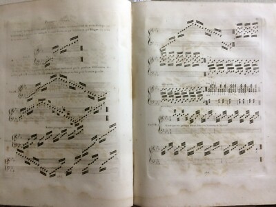 Musica, Arpa. Manuale Per L'Arpista. Antica Edizione Di Bochsa Con Due Illustrazioni
