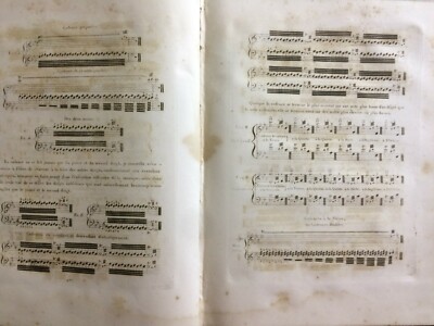 Musica, Arpa. Manuale Per L'Arpista. Antica Edizione Di Bochsa Con Due Illustrazioni