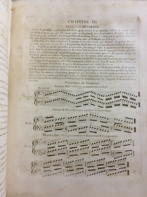 Musica, Arpa. Manuale Per L'Arpista. Antica Edizione Di Bochsa Con Due Illustrazioni