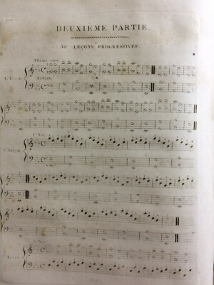 Musica, Arpa. Manuale Per L'Arpista. Antica Edizione Di Bochsa Con Due Illustrazioni