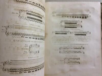 Musica, Arpa. Manuale Per L'Arpista. Antica Edizione Di Bochsa Con Due Illustrazioni