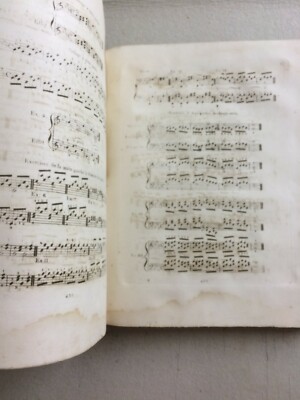 Musica, Arpa. Manuale Per L'Arpista. Antica Edizione Di Bochsa Con Due Illustrazioni