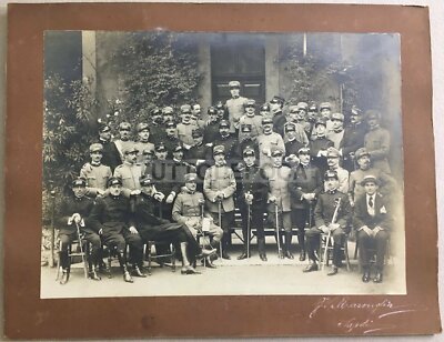 Militaria, Soldati In Divisa, Ufficiali, Esercito Italiano, Foto Marvuglia, Napoli