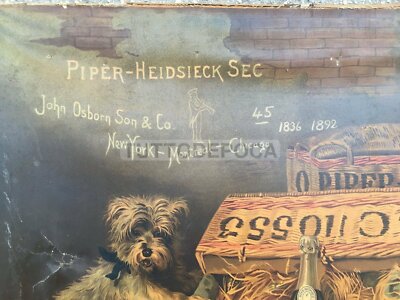 Liquori, Antica Stampa Pubblicitaria, New York, Piper Heidsieck, Osborn, Sentenne & Green