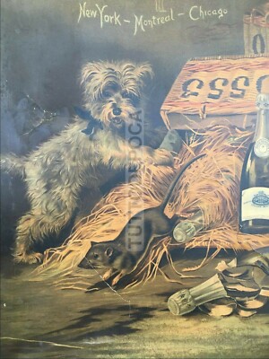 Liquori, Antica Stampa Pubblicitaria, New York, Piper Heidsieck, Osborn, Sentenne & Green