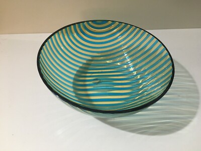 Ciotola Decorativa In Vetro Di Murano: Design Di Orlando Zennaro