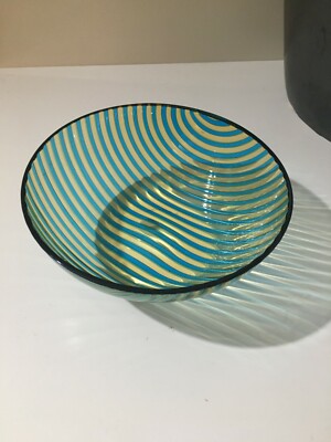 Ciotola Decorativa In Vetro Di Murano: Design Di Orlando Zennaro