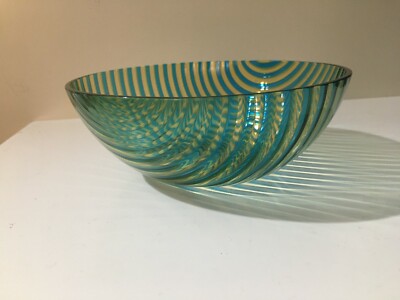 Ciotola Decorativa In Vetro Di Murano: Design Di Orlando Zennaro