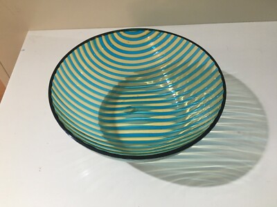 Ciotola Decorativa In Vetro Di Murano: Design Di Orlando Zennaro