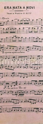 Musica, Canzone, Liguria: Avventura Ligure, Lubrani, Ripp. Antico Foglio Volante