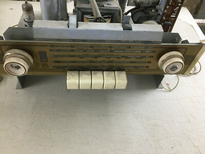 Elettrotecnica, Radiofonia, Radio Da Collezione, Valvole, Da Restaurare, Geloso, '900