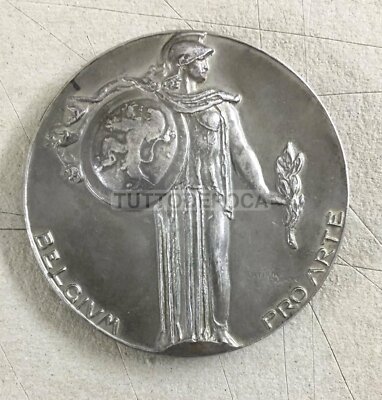 Medaglia Da Collezione Belgio, Arte E Pittura, 1949, Belgium Pro Arte, Araldica