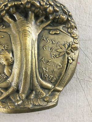 Scultura Pubblicitaria Centenario Alleanza Assicurazioni 1898 1998