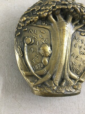 Scultura Pubblicitaria Centenario Alleanza Assicurazioni 1898 1998
