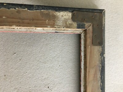 Cornice Antica Con Decoro Ad Aerografo Marmorizzato