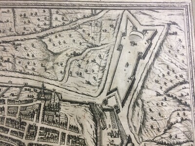 Marche, Ancona: Antica Cartografia, Fortificazioni, Barche, Porto, Chiese E Urbanistica