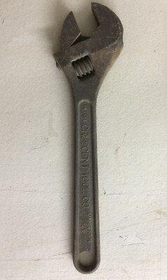Arti E Mestieri: Attrezzo Tecnico Da Lavoro, Chiave Americana Crescent Tool Co., New York