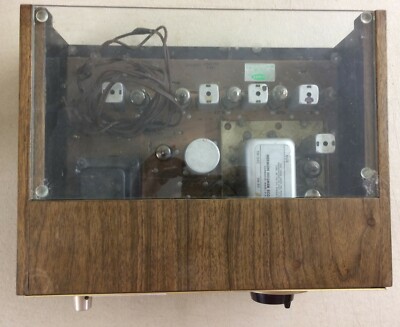 Radio Valvolare Scott Type 310 B Con Copertura In Vetro, Cambridge