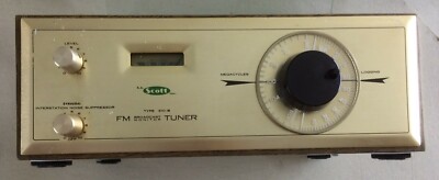 Radio Valvolare Scott Type 310 B Con Copertura In Vetro, Cambridge