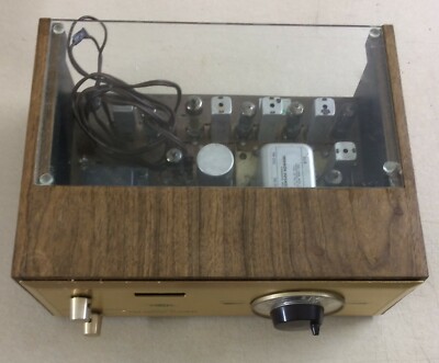 Radio Valvolare Scott Type 310 B Con Copertura In Vetro, Cambridge