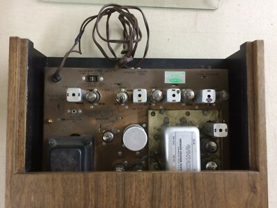 Radio Valvolare Scott Type 310 B Con Copertura In Vetro, Cambridge
