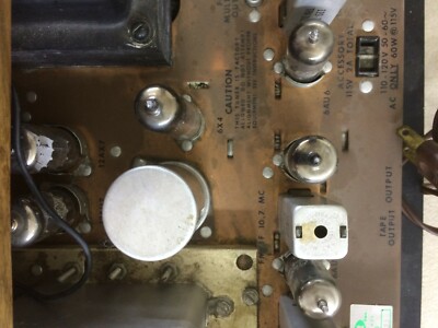 Radio Valvolare Scott Type 310 B Con Copertura In Vetro, Cambridge